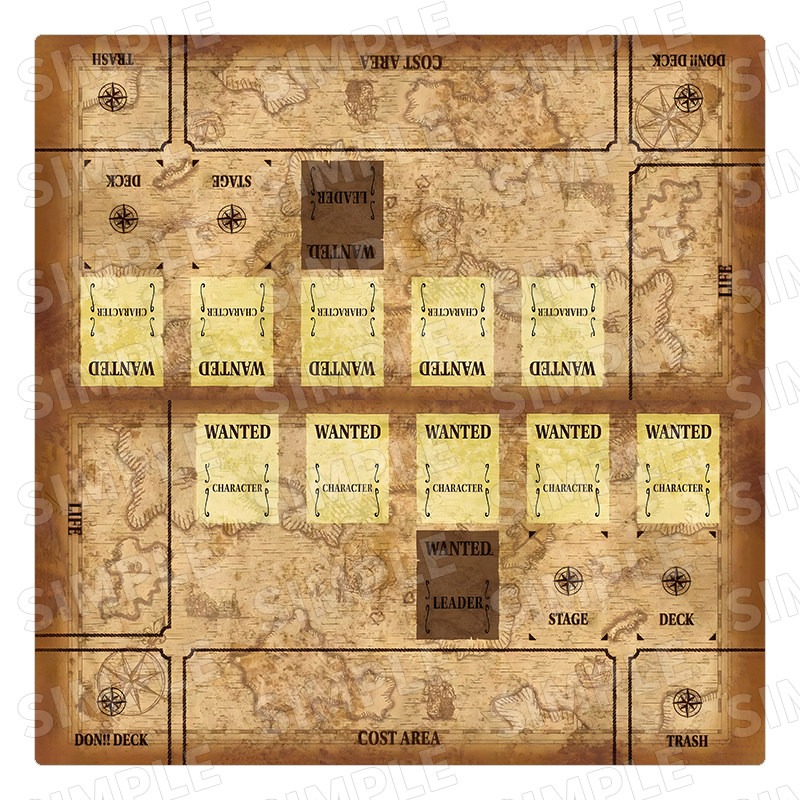 Door Mat Blank - Новый игровой коврик 600x600 мм «Пиратская