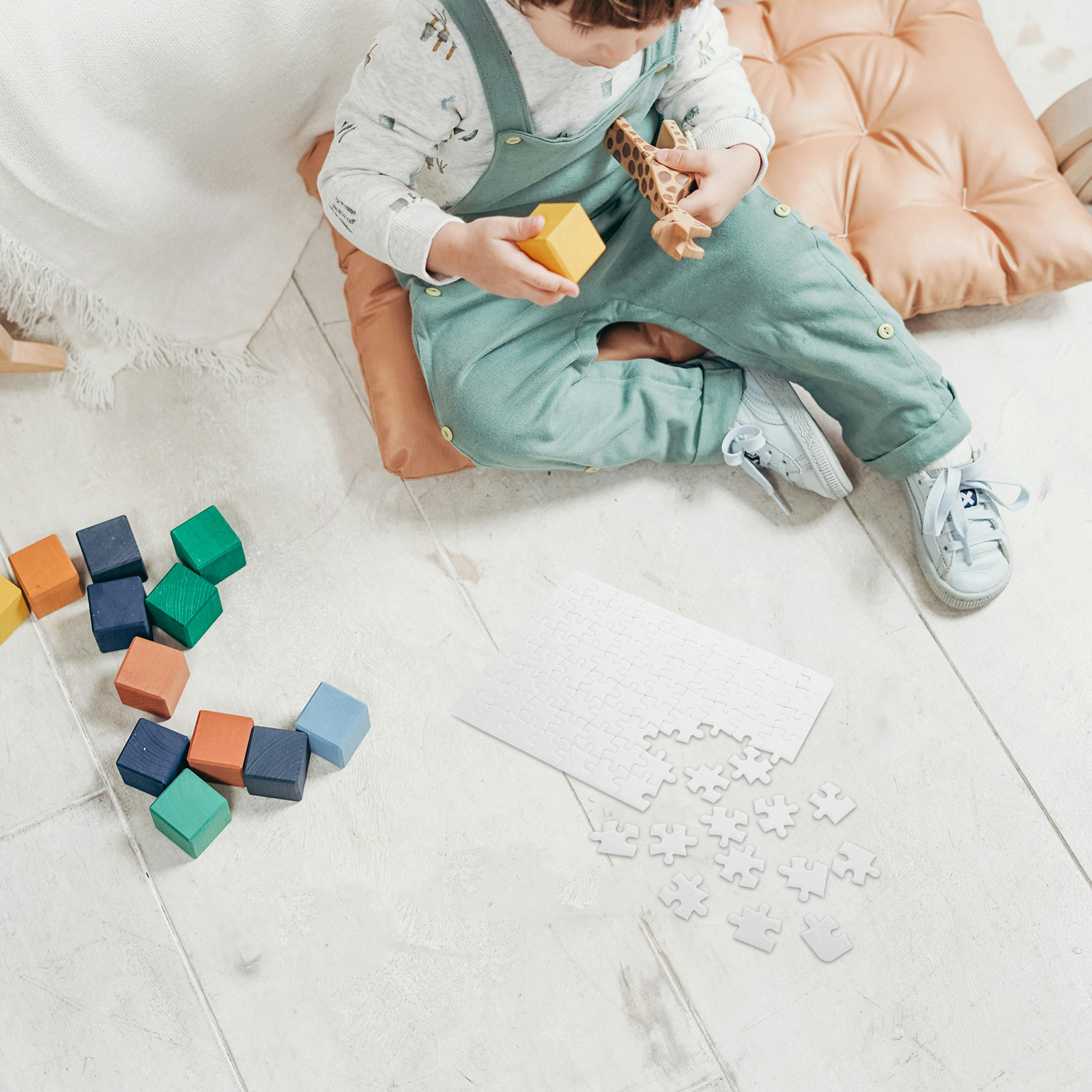 4 листа белой доски для пазлов – обзор и цена Puzzle Blank White