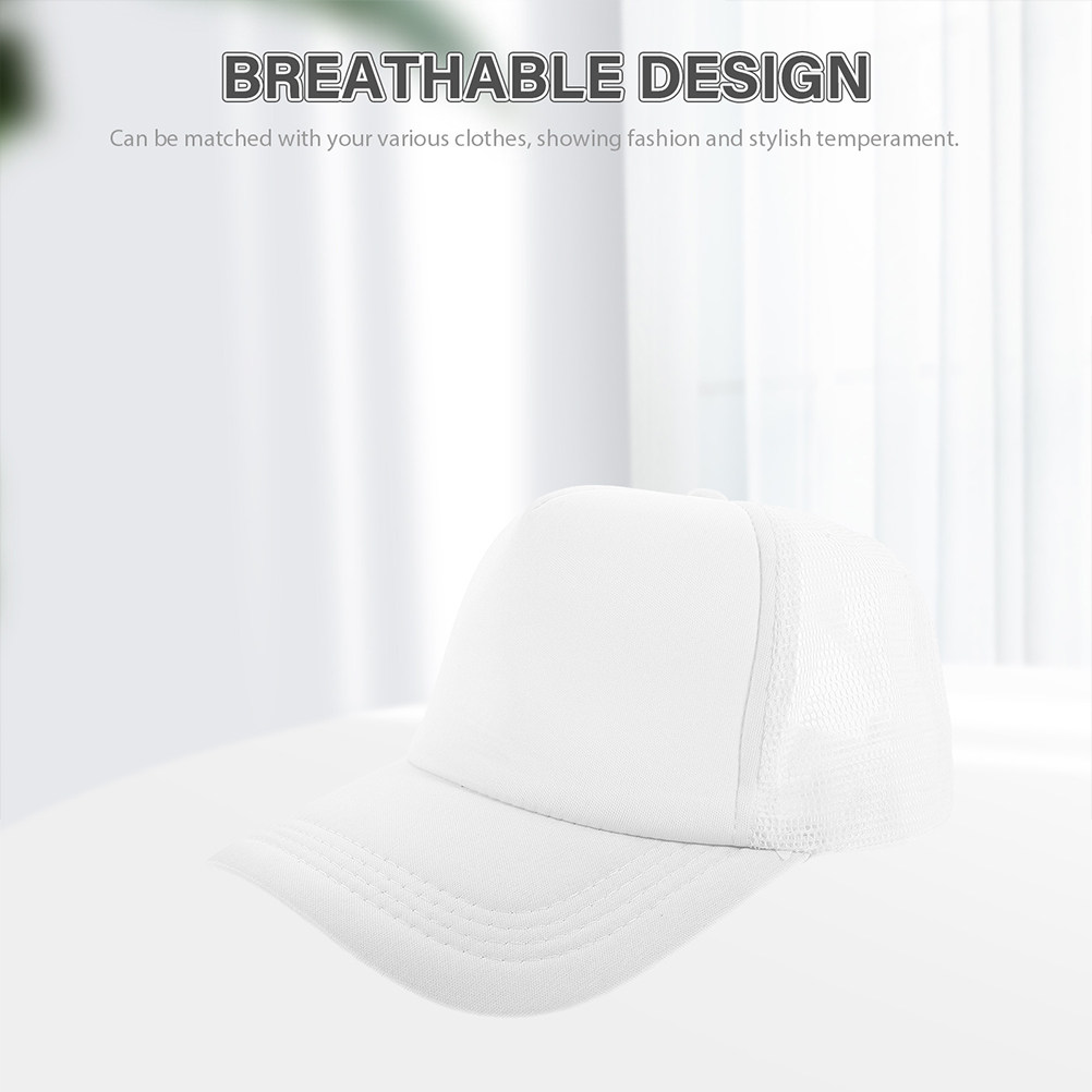 5 шт. пустых бейсболок из сетч – обзор и цена Hat Sublimation Blank