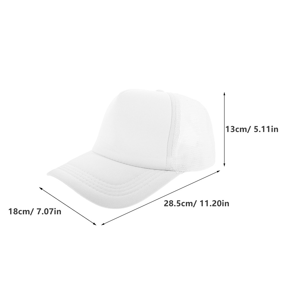 5 шт. пустых бейсболок из сетч – обзор и цена Hat Sublimation Blank